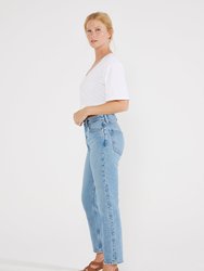 Finn Slim Straight Jeans - Sea Wall