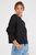 Jael Pleat Sleeve Sweatshirt - Black Beauty - Black Beauty