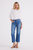 Josie Mid Rise Crop Jeans - Frozen Wave