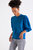 Lysse Pleat Sleeve Top - Skydiver - Skydiver