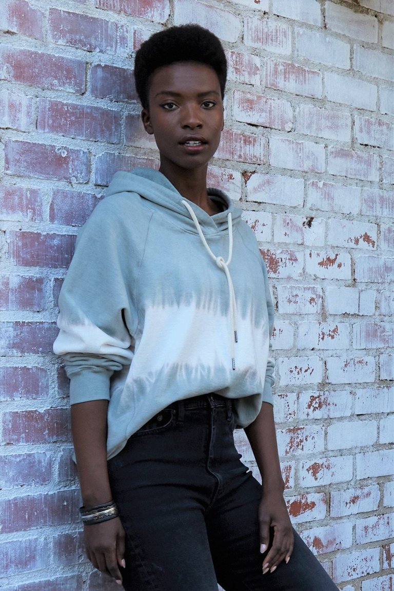 Maisie Seamed Hoodie - Shadow Horizon