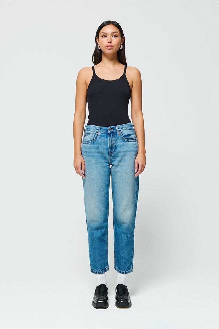 Marlowe Slim Boyfriend Jeans - Everglades