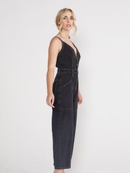 Milou Jumpsuit - Obsidian