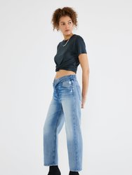 Neli Crossover Crop Jeans