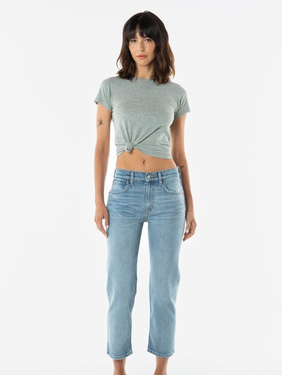 ETICA Rae Mid Rise Crop Jeans - River Cliff product