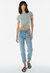 Rae Mid Rise Crop Jeans - River Cliff
