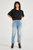 Rhea Midrise Straight Crop Jean - Still Water