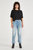 Rhea Midrise Straight Crop Jean - Still Water - Still Water