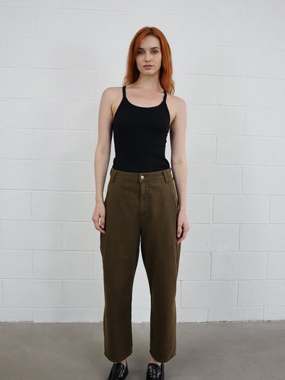 ETICA Rose Relaxed Pleat Pant - Beech product