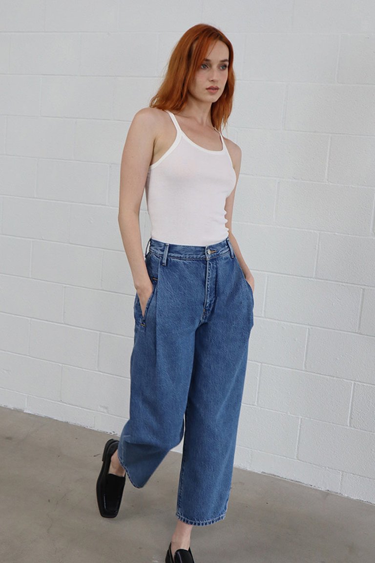 Rose Relaxed Pleated Pant