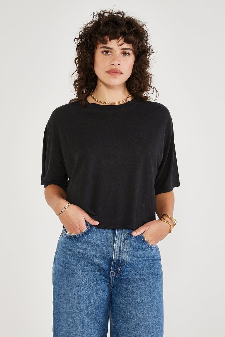 Sylvie Knit Top - Black Beauty - Black Beauty