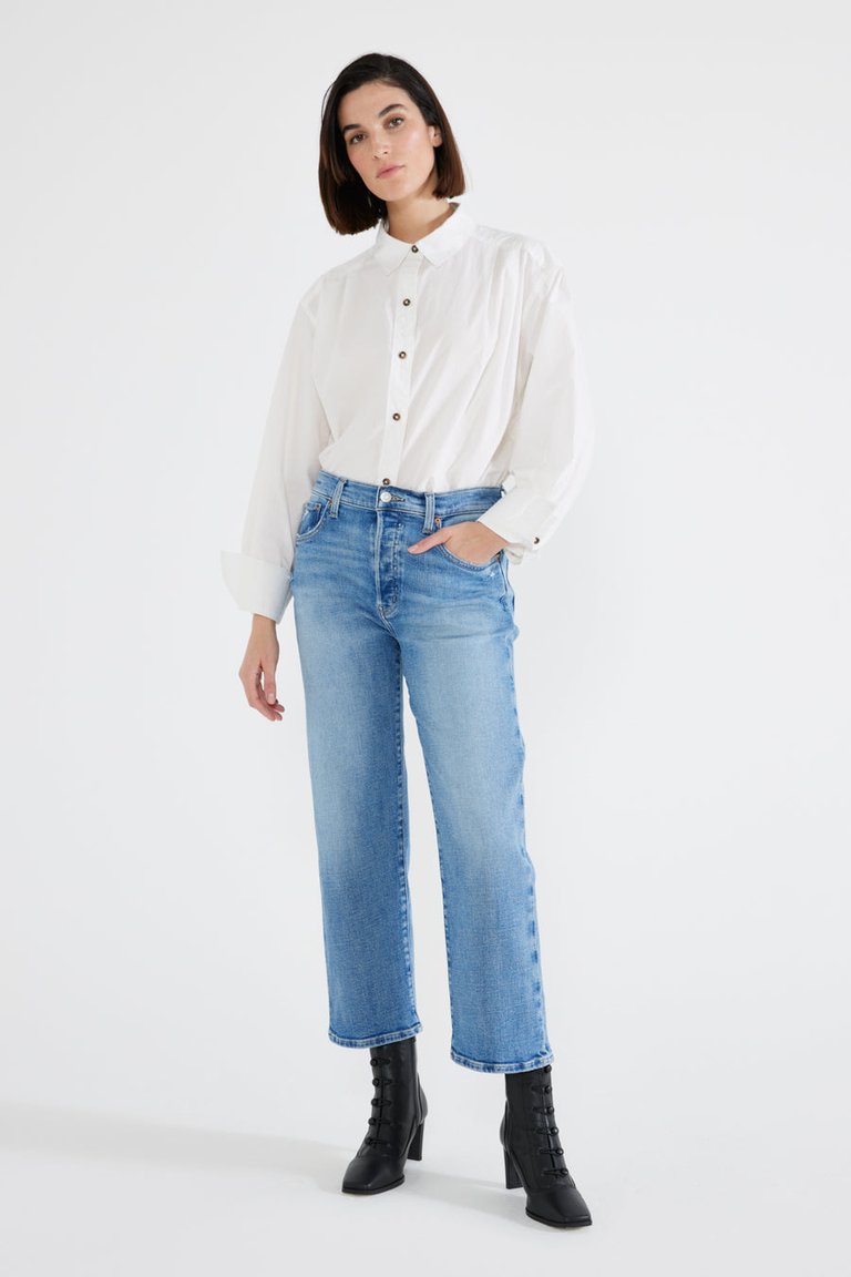 Tia Vintage Straight Jeans- Pacific Coast