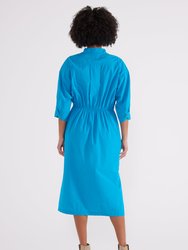 Tina Shirt Dress In Hawaiian Surf