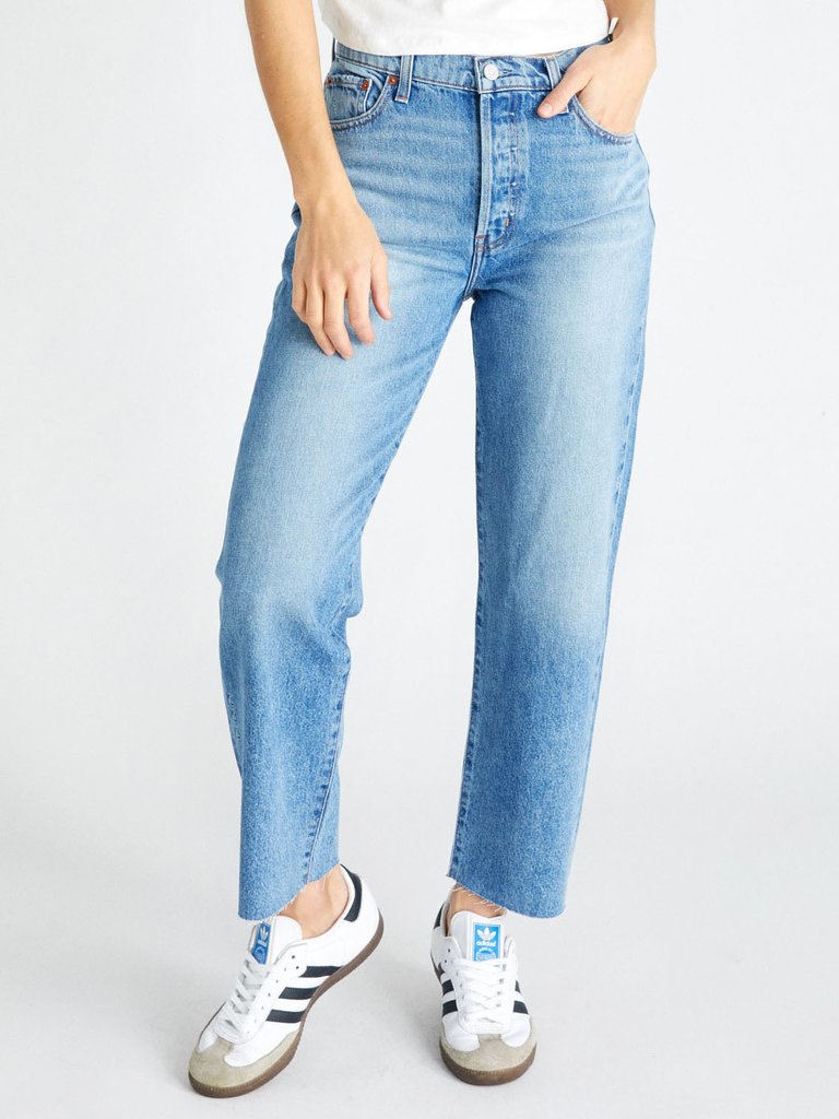 Tyler High Rise Relaxed Straight Fit Jean