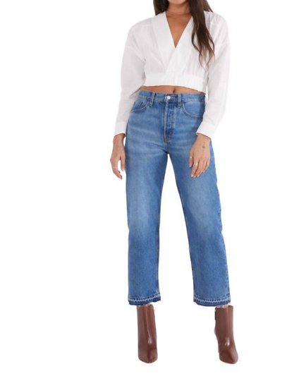 ETICA Tyler Straight Crop Jean - Cielo product