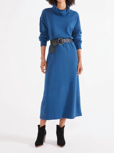 ETICA Yana Cowl Neck Knit Dress In Reflecting Pond product
