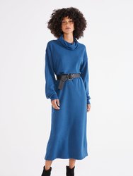 Yana Cowl Neck Knit Dress