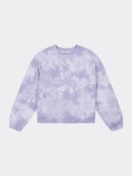 Etre Cecile Scribble Classic Sweatshirt - Beached Cosmic Sky - Bleached Cosmic Sky