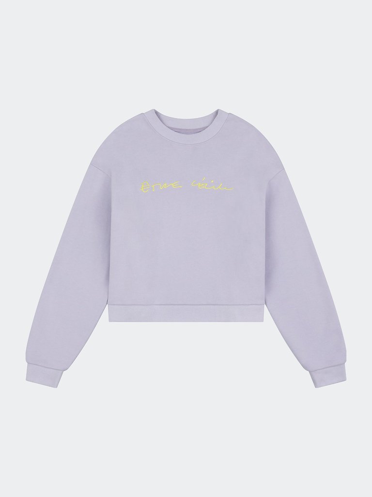 Etre Cecile Scribble Classic Sweatshirt - Orchard - Orchard
