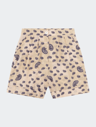 Paisley Shorts - Pearl Paisley