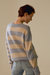 Striped Boxy Knit - Blue/ Cream