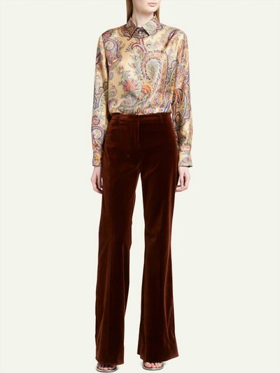 Etro Velvet Bootcut Trouser product