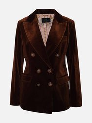 Women'S Velvet Blazer - Bruciado