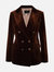 Women'S Velvet Blazer - Bruciado