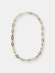 18KT Gold Plated Chain Neckalce - Yellow Gold