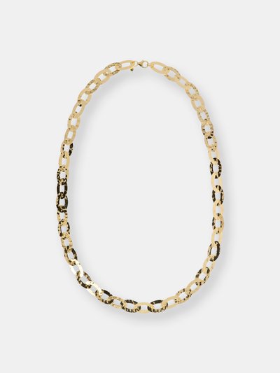Etrusca Gioielli 18KT Gold Plated Chain Necklace size 32" product