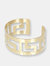 Bangle With Greek Design - Yellow Gold