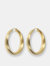 Basic 18KT Gold Plated Hoops
