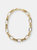 Bold 18KT Gold Plated Chain Necklace - 18K YELLOW GOLD