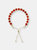 Coral Bracelet size 8.25"