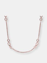 Oval Forzatina Link Necklace 36" Length