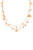 All In Layered Crystal Necklace Set - Gold