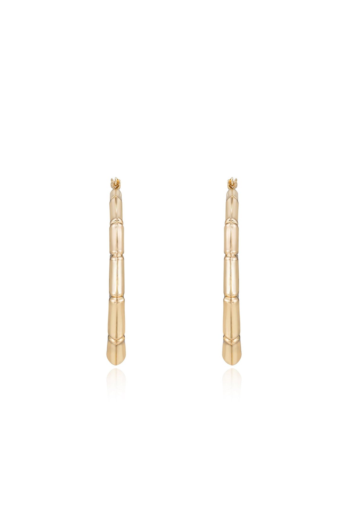 Ettika Bamboo Hoop Earrings