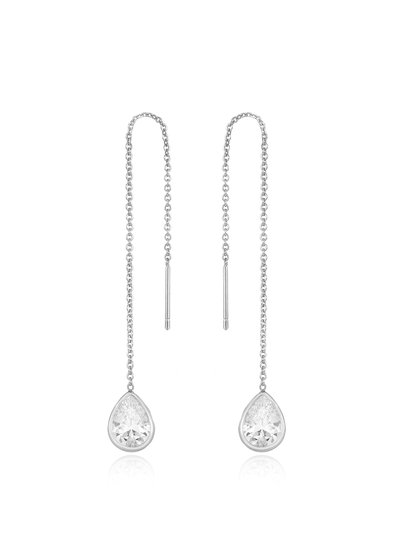 Ettika Barely There Chain And Crystal Dangle Earrings product