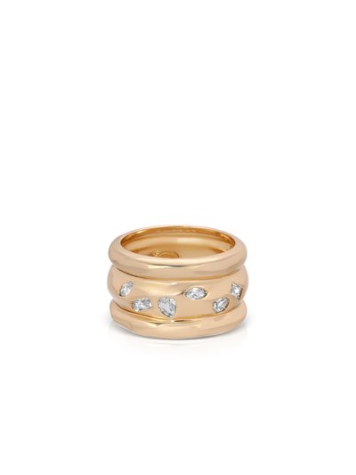 Ettika Bezel Crystal Thick Ring product