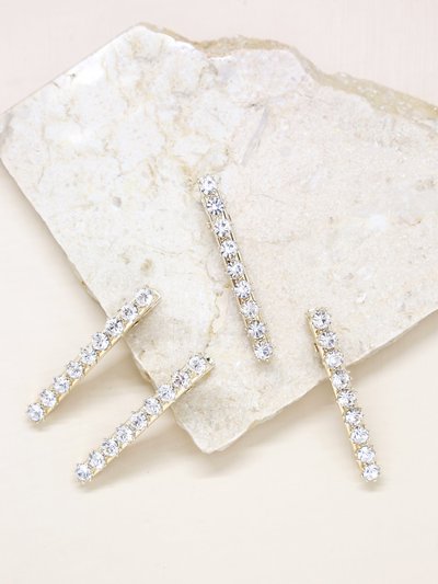 Ettika Brittany Crystal Clip Set product