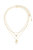 Circles Of Crystal Dainty Layered 18k Gold Plated Necklace Set