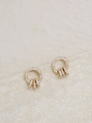 Class Act Crystal Mini Loop Earrings