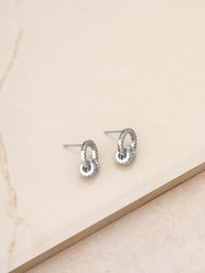 Class Act Crystal Mini Loop Earrings