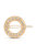 Classic Golden Donut Barrette - Gold