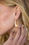 Cleopatra Inspired 18k Gold Plated Hoop Earrings
