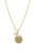 Coin Keepsake 18k Gold Plated Necklace - Gold