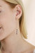 Crystal Baguette Threader Earrings