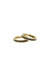 Crystal Band 18k Gold Plated Ring Set