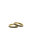 Crystal Band 18k Gold Plated Ring Set