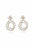 Crystal Bouquet 18k Gold Plated Earrings